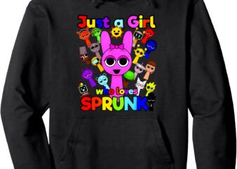 Sprunki boys Oren Just a boy who loves Sprunki Pullover Hoodie