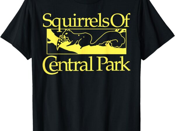 Squirrels of central park shirt for men women t-shirt