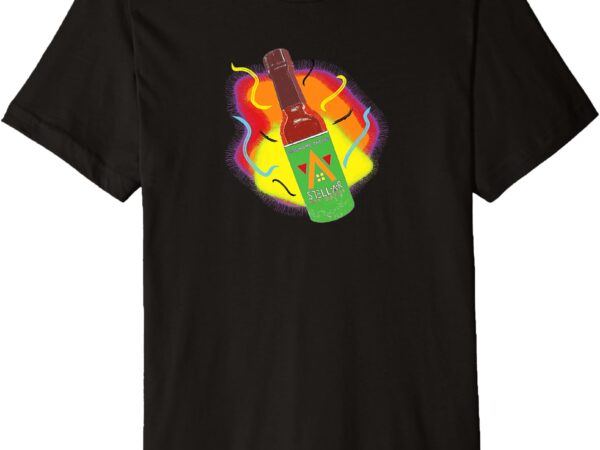 Stellar housing solutions_ stellar hot sauce premium t-shirt