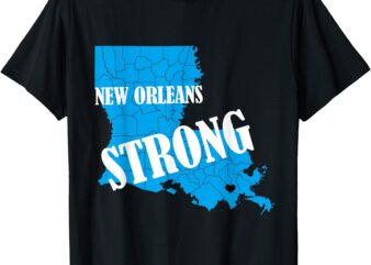 Support New Orleans NOLA Strong 2025 Pray For NOLA T-Shirt