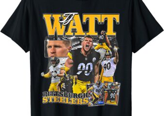 T-Shirt, watt, pittsburgh, steelers