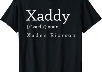 T-Shirt Xaddy, xaden Riorson