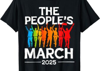 T-Shirt, the people’s march 2025