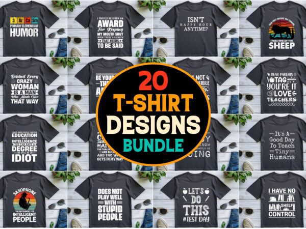 T-shirt design bundle