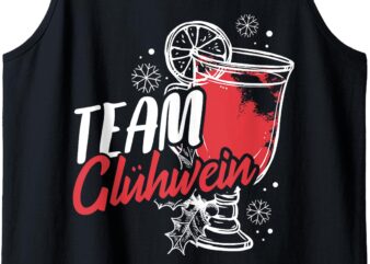 TEAM Glühwein Christmas market outfit Tank Top