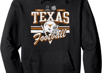 Texas Longhorns Peach Bowl CFP 2024-2025 Vintage Pullover Hoodie