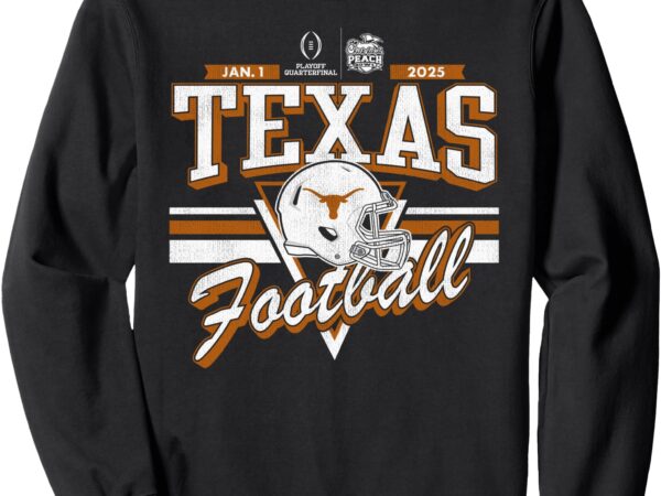 Texas longhorns peach bowl cfp 2024-2025 vintage sweatshirt