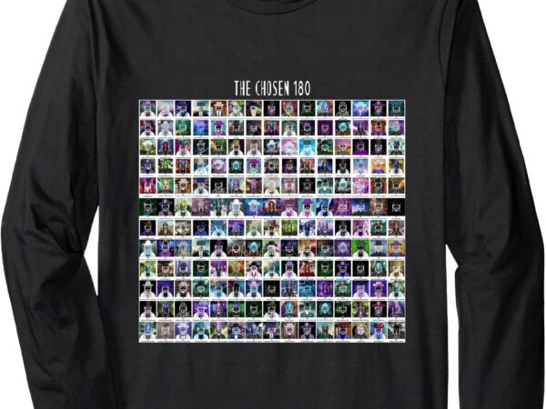 The chosen 180_ all 180 long sleeve t-shirt