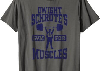 The Office Dwight’s Gym for Muscles Short Sleeve T-Shirt