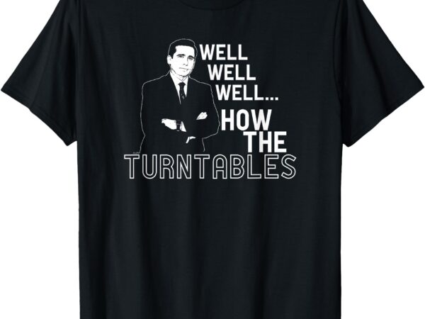 The office how the turntables t-shirt