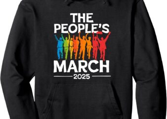 The People’s March 2025 – Political Protest Pullover Hoodie