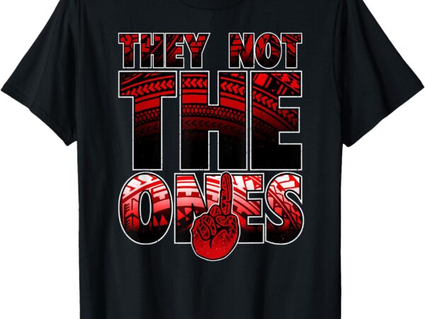 They not the ones wrestler arch vintage roman wrestling t-shirt