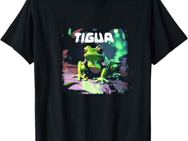 Tigua frog logoman t-shirt