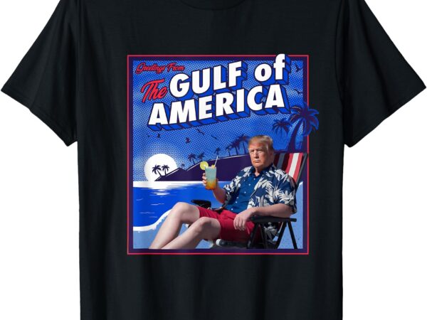 Trump americ’s gulf mexico presdent trump sombrero summer t-shirt