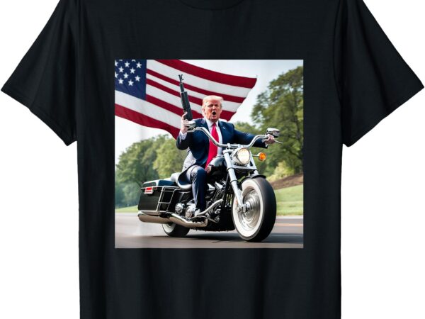 Trump biker badass t-shirt