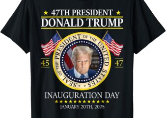 Trump’s Official Inauguration Day, Trump New Portrait 2025 T-Shirt