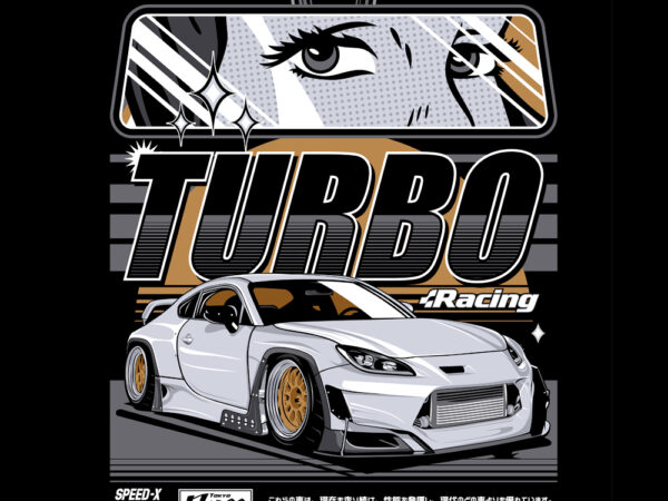 Turbo racing t shirt designs for sale