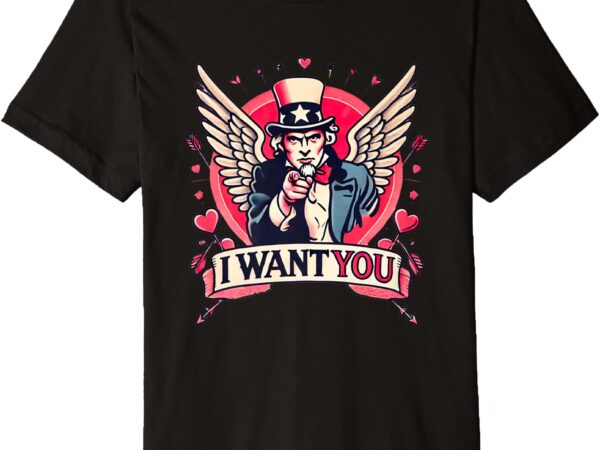 Uncle cupid wants you! premium t-shirt