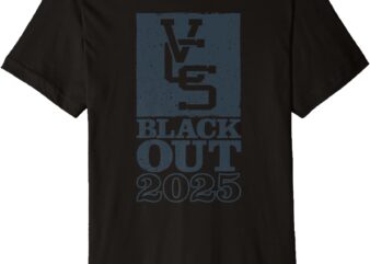 VCS Knights Basketball Black Out 2025 Premium T-Shirt