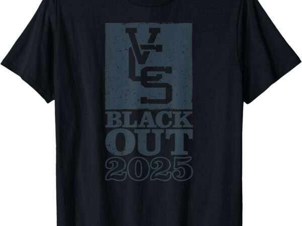 Vcs knights basketball black out 2025 t-shirt