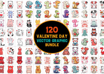 Valentines Day Vector Graphic Bundle