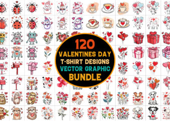 Valentines Day Vector Graphic Bundle