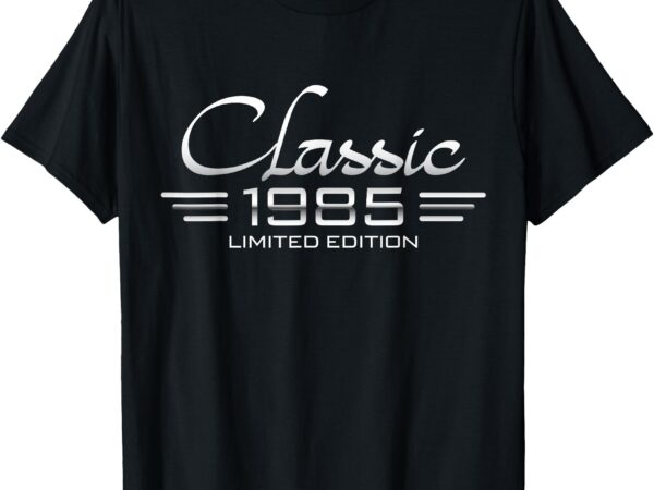 Vintage classic 1985 40th birthday men 40 years old bday t-shirt