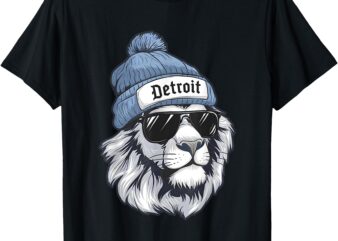 Vintage Detroit Name Retro Styles 90s T-Shirt