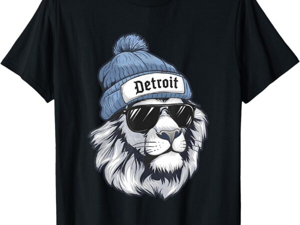 Vintage detroit name retro styles 90s t-shirt