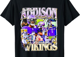 Vintage Jordan Tee Graphic Addison 90’s Style T-Shirt