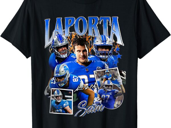 Vintage laporta tee graphic sam 90’s style t-shirt