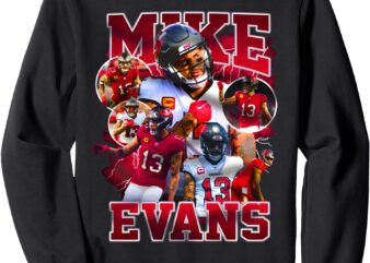 Vintage Mike Tee Graphic Evans Vintage Lover 90s Design Sweatshirt