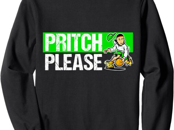 Vintage pritch please basketball funny pritch please sweatshirt