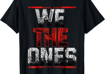 Vintage Roman Design We The Ones Wrestler Mens Womens T-Shirt