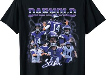 Vintage Sam Tee Graphic Darnold Lover 90s Style tee T-Shirt