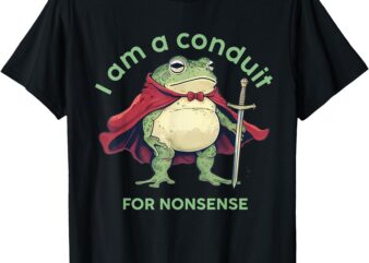 Vintage T-Shirt, i am a conduit for nonsense