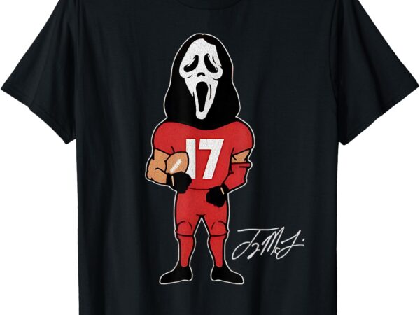 Vintage terry tee graphic mclaurin 90’s scary style t-shirt