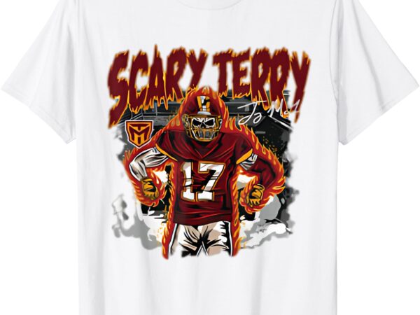 Vintage terry tee graphic mclaurin 90’s scary style funny t-shirt