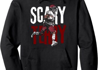 Vintage Terry Tee Graphic Mclaurin 90’s Style Pullover Hoodie