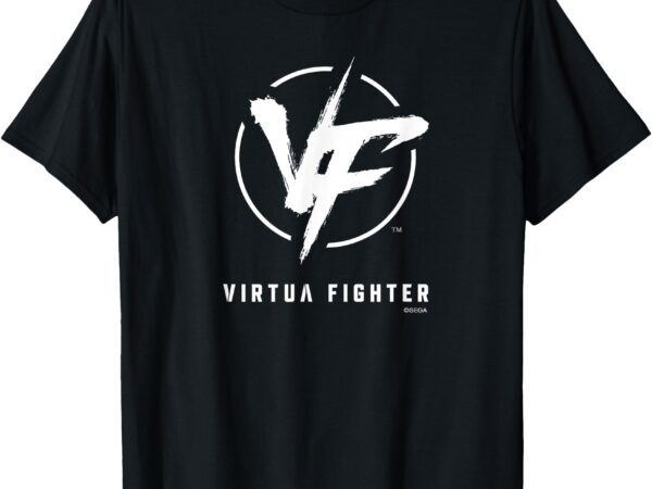 Virtua fighter” series logo t-shirt