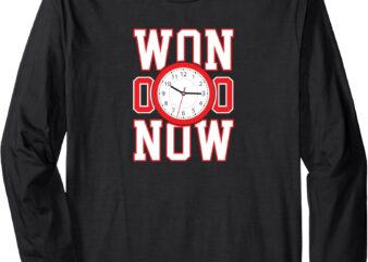 WON NOW! #1 Long Sleeve T-Shirt