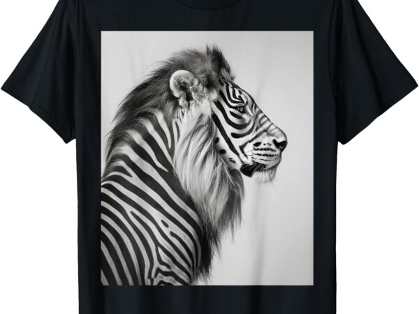 Wild fusion – the striped king t-shirt