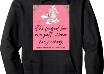 Woman Trailblazer Pullover Hoodie t shirt design for sale