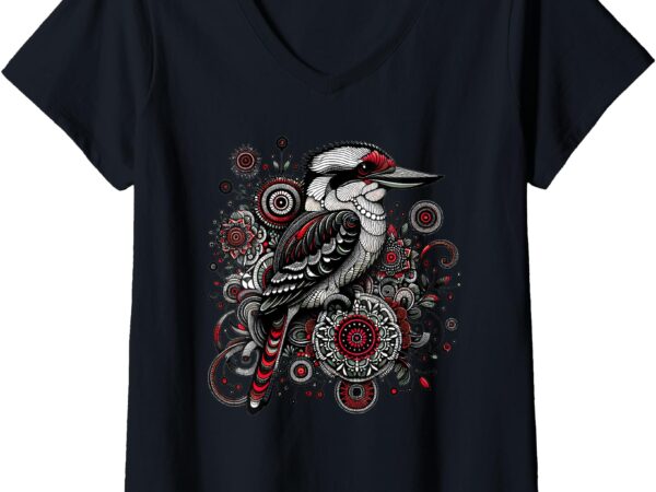 Womens kookaburra v-neck t-shirt