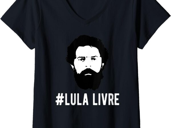 Womens lula livre gift, free lula v-neck t-shirt