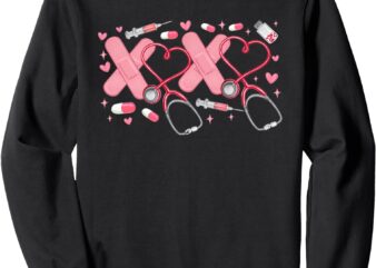 XOXO Nurse Valentine’s Day Nursing Student Medical Assistant Sweatshirt