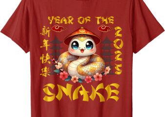 Year Of The Snake 2025 Chinese Lunar New Year 2025 T-Shirt