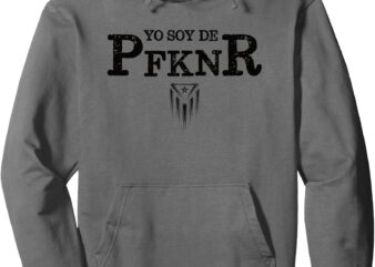 Yo Soy De PFKNR Puerto Rico Flag Proud Boricua Pullover Hoodie