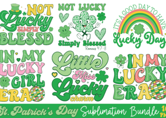 Retro St. Patrick’s Sublimation Bundle