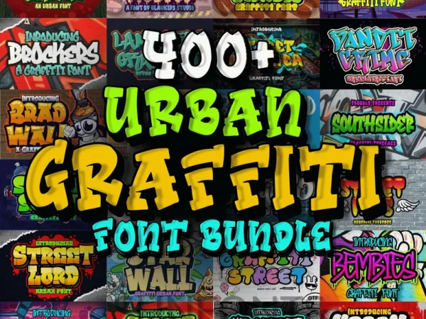 400 graffiti font